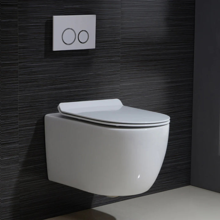 iStyle K-0707 Wall Hung Toilet with In-Wall Tank & Carrier System