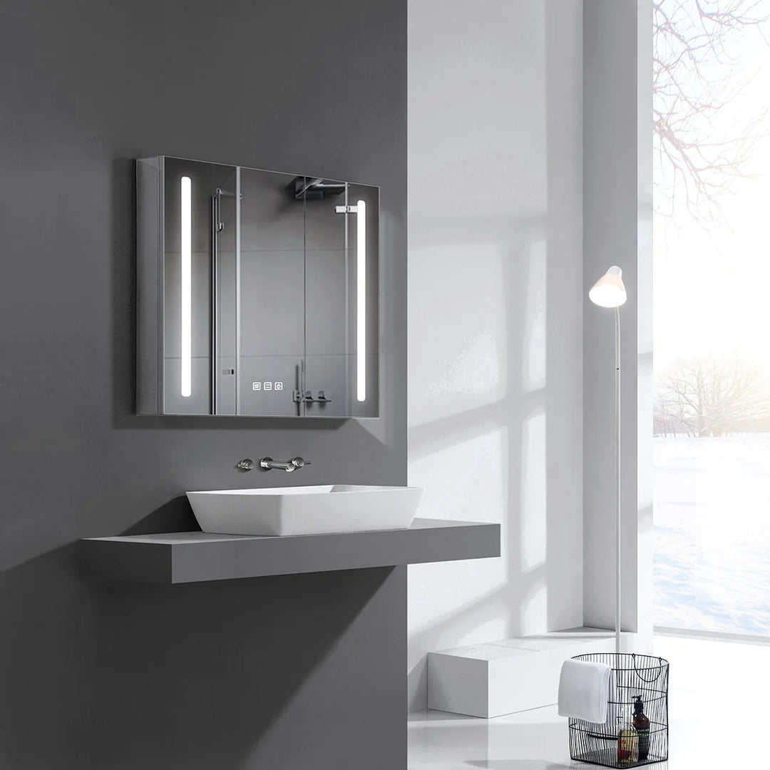 iStyle LED Aluminum Medicine Cabinet LED-AMC