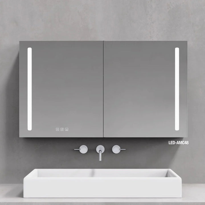 iStyle LED Aluminum Medicine Cabinet LED-AMC