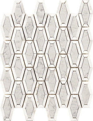 Imagery Glass AP210 Carrara Ariston Elongated Mix