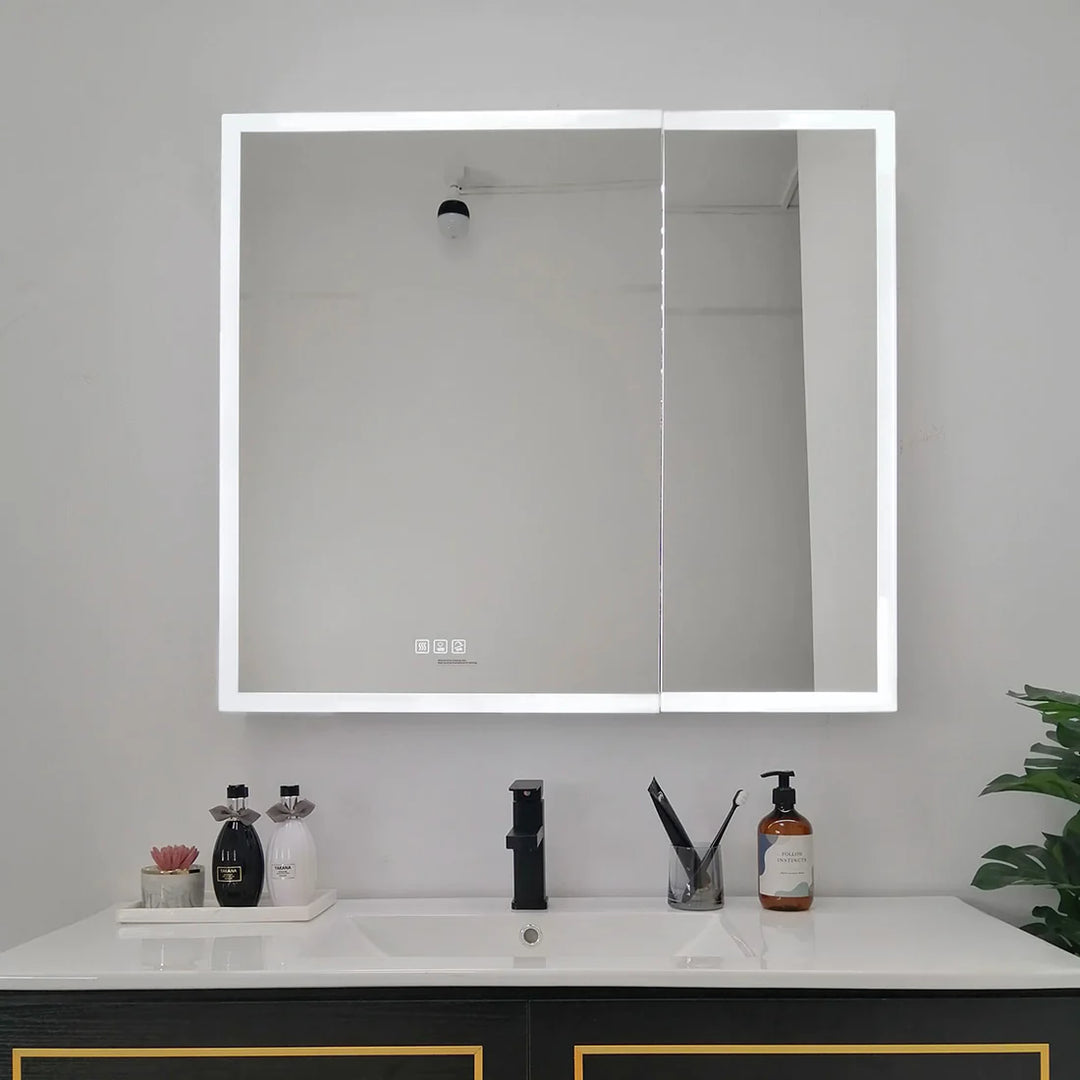 iStyle LED Aluminum Medicine Cabinet Alicia