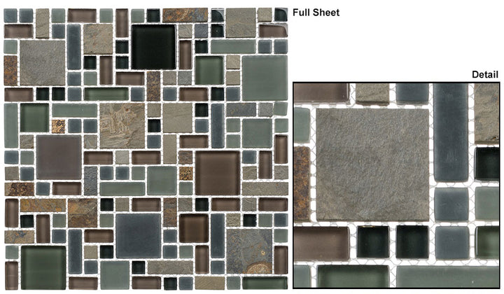 Glazzio Glass and Slate Series