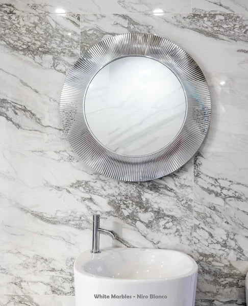 Ecotile  White Marbles   Series