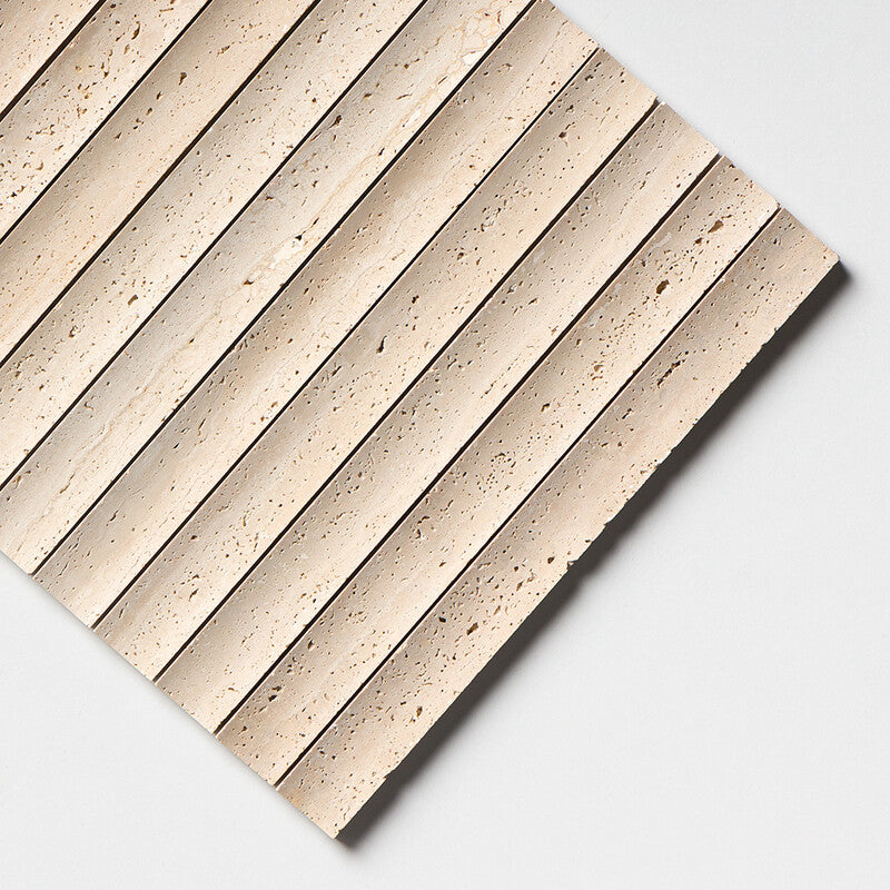 Ivory Unfilled Ion Marble Mosaic (MYS)