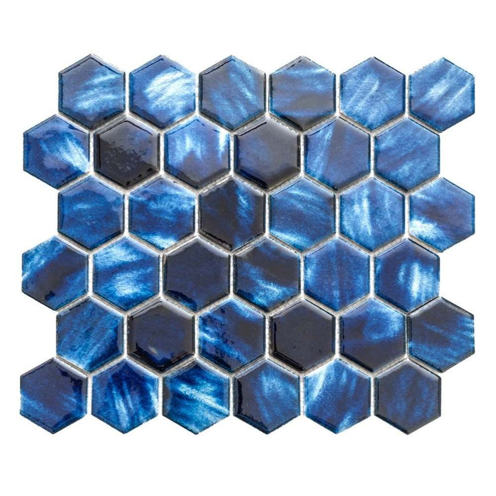 Merola Tile         Crackled Hex       Series