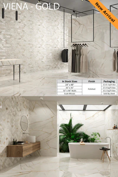 Ecotile  Viena Gold  Series