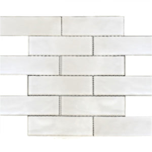 Imagery Glass W-8-2X6 Ripple White