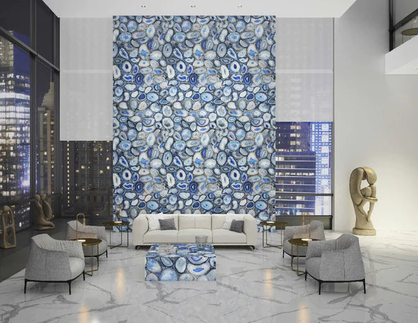 Ecotile  Marmi Blue  Series