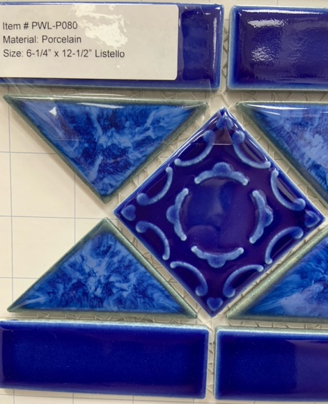 Listello Series: Pacific Blue