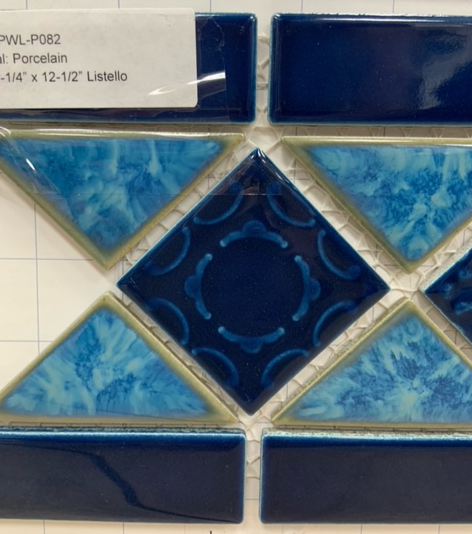 Listello Series: Atlantic Blue
