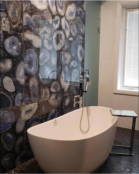 Ecotile  Marmi Blue  Series
