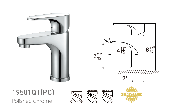 Pasgo 19501QT Polished Chrome