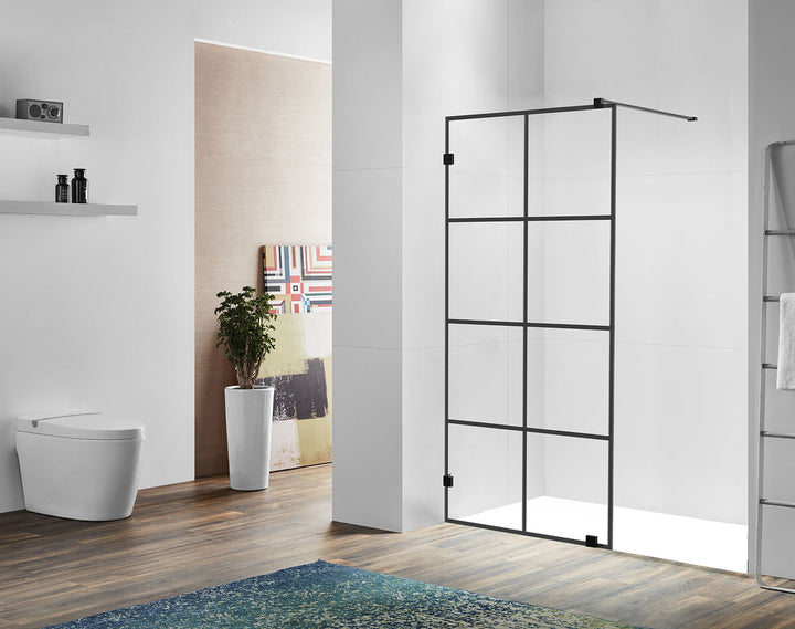 iStyle Shower Door (Walk-In Screen Door) JetGlaze
