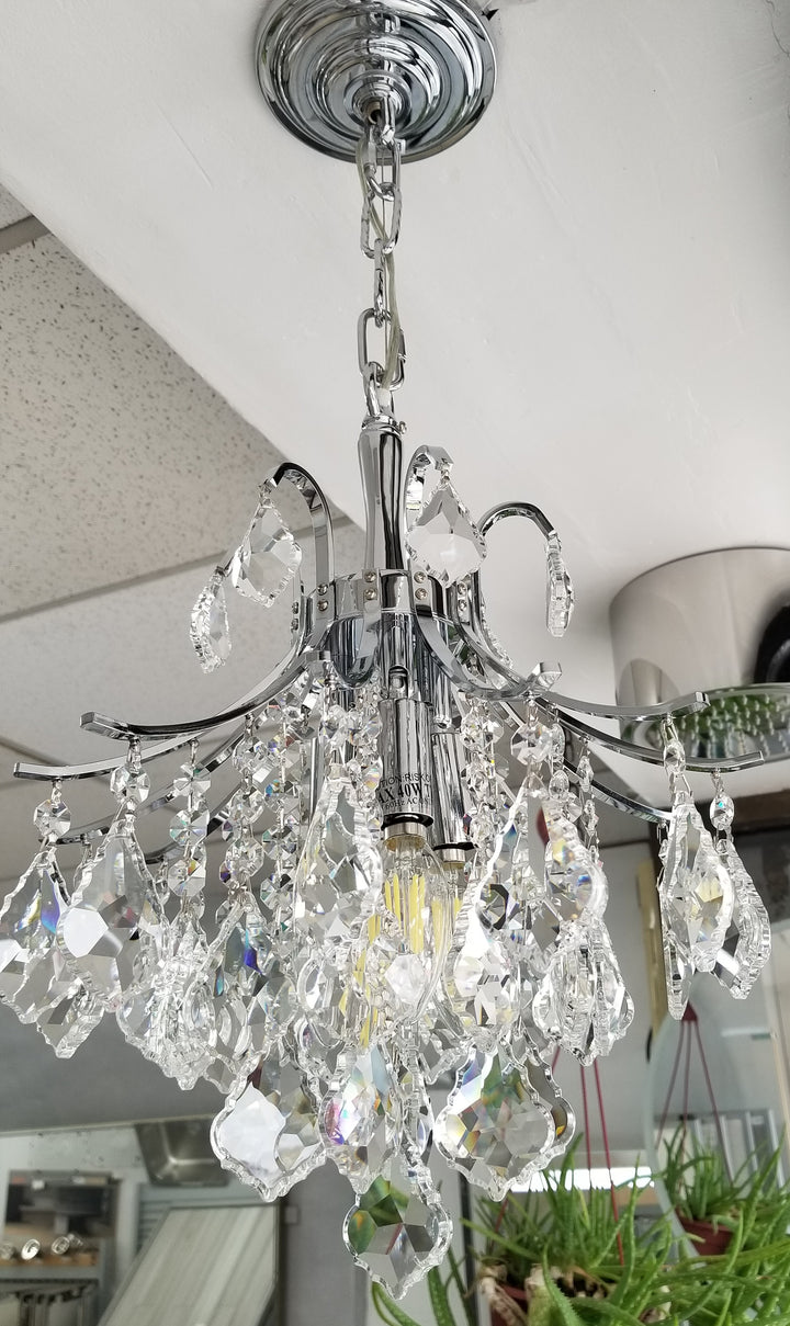 Chandelier (Pendant) 12" Diameter x 15" H Round RV-3