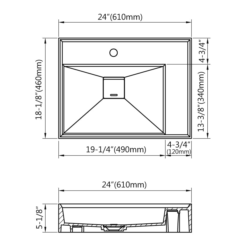 Dowell 7003 Series Vanity