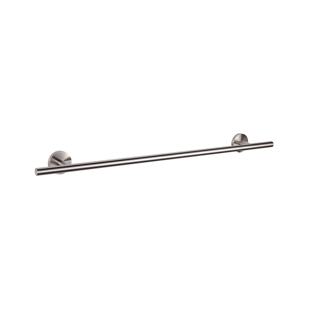 Lexora Bagno Nera Stainless Steel Towel Bar, Satin Finish