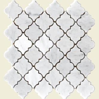 CARRLANT Avalanche 2" Natural Stone Lantern Mosaic
