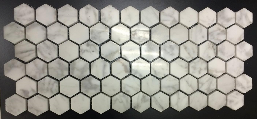 Merola Tile Carrara 1" Hex