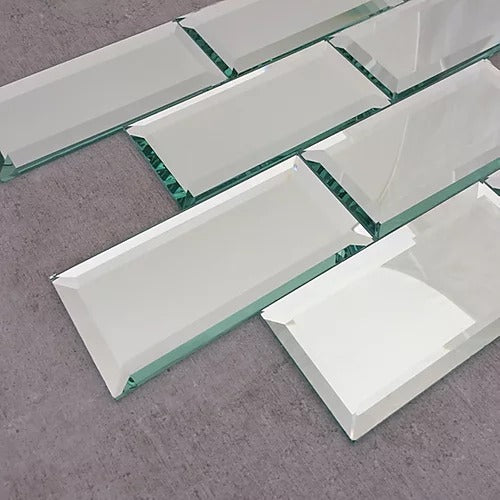 Elegant Mosaic GH140B Mirror Beveled Edge 3" x 6"