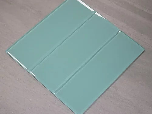 Elegant Mosaic GHB116 Soft Mint 4" x 12"