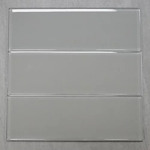 Elegant Mosaic GHB128 Ash Gray 4" x 12"