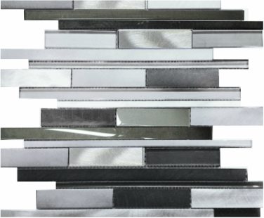 Imagery Glass IMG-CAL039 Saturn Random Strips Mosaic