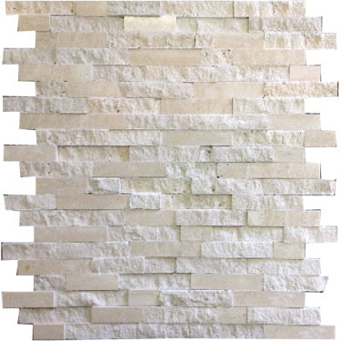 Imagery Glass IMGTR-ML Travertine Mini Ledger Panel