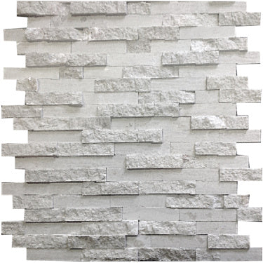 Imagery Glass IMGWG-ML Wooden Gray Mini Ledger Panel