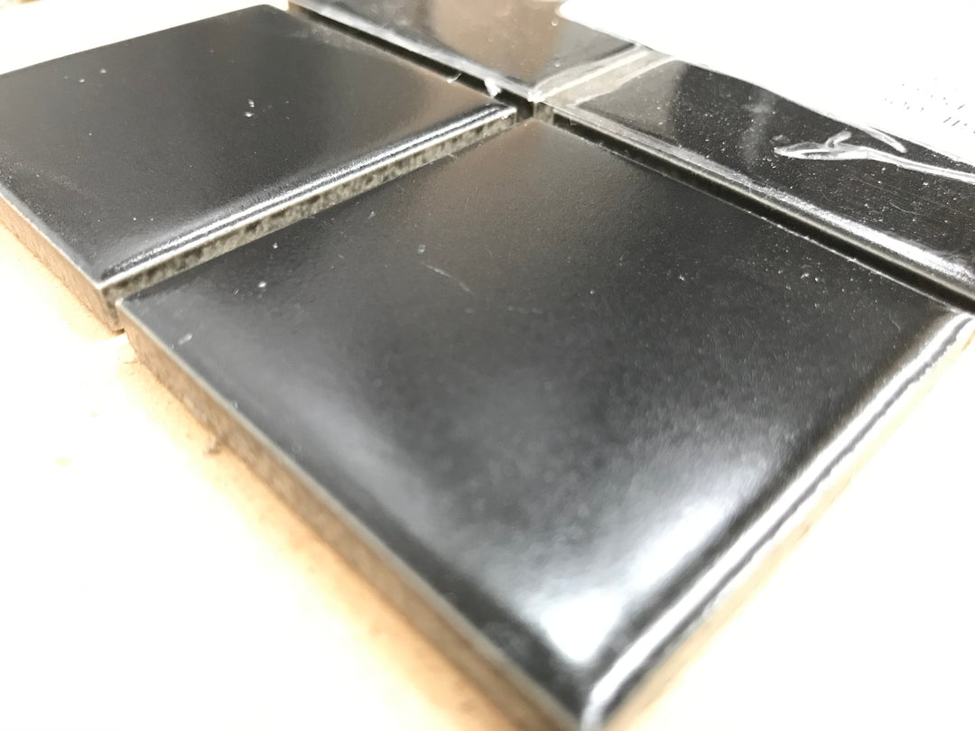Black 2" x 2" on 12" x 12" SIL-009