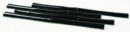 Bamboo Series Jet Black 24" x 7" BAMBOO-03247