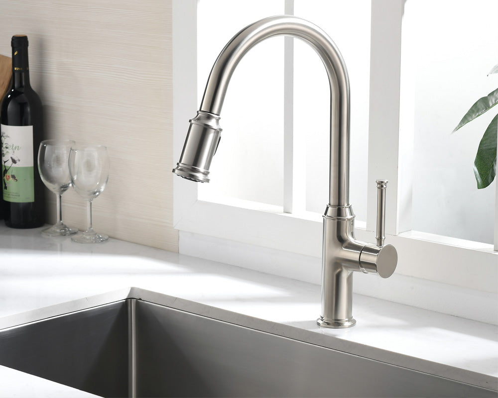 Oakland Kitchen Faucet KSK1124BN Brushed Nickel