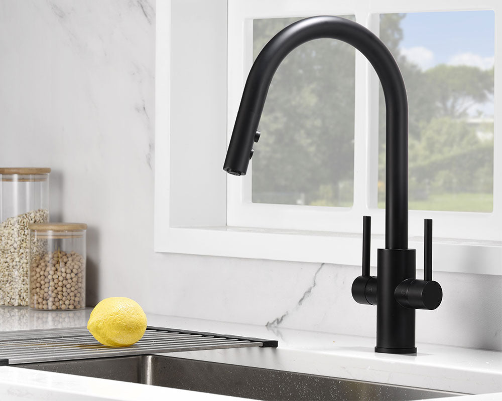 Oakland Kitchen Faucet KSK1218MB Matte Black