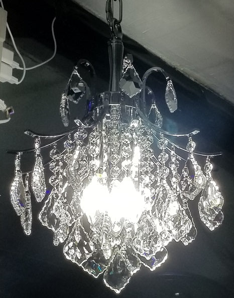 Chandelier (Pendant) 12" Diameter x 15" H Round RV-3