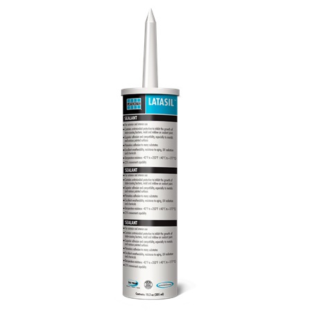 Laticrete Latasil White or Clear Silicone 10.3 oz.