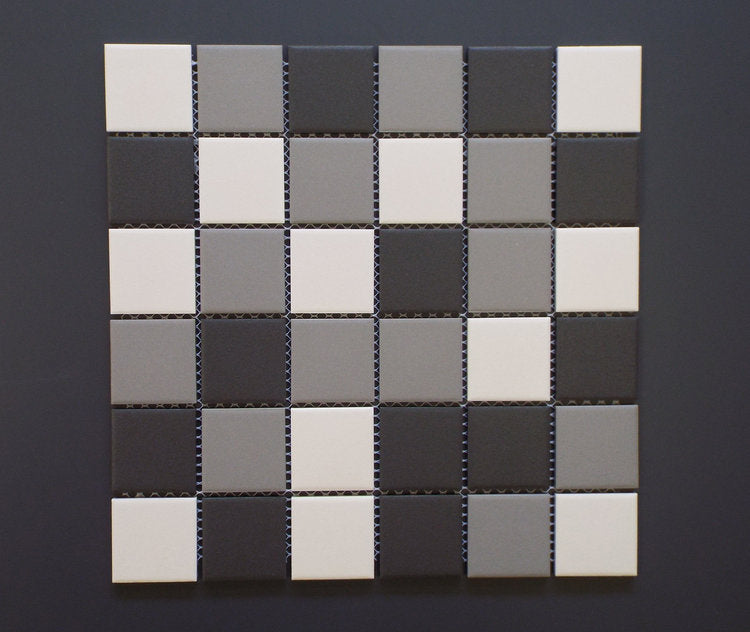 UNGL 2X2MIXB - 2"X2" Medium Grey Mix