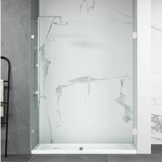 iStyle Frameless Pivot Shower Door Mikos