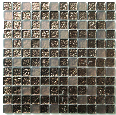 Laser Series Mission Brown 1" x 1" on 12" x 12" LASER-BLENDMB