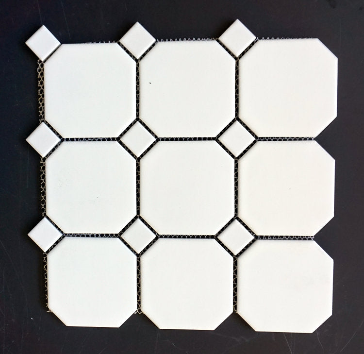 OCTM 512 - 4" M. Wht w/ M. Whit Dot