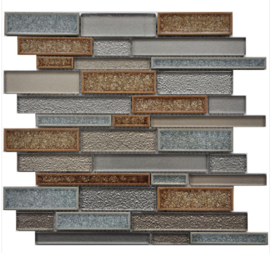 Princeton Tile Ice Crackled Blend Glass PG014