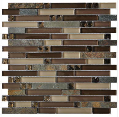Princeton Tile Glass/Slate PG027