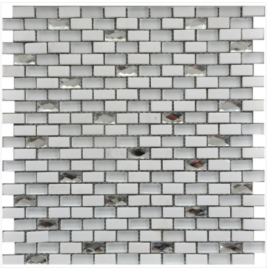 Princeton Tile Jazz White/Glass PG032
