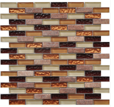 Princeton Tile Glass/Wooden Yellow PG043