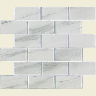 Imagery Glass PM-9806 Neoteric 2" x 4" Brick Ink Jet Glass