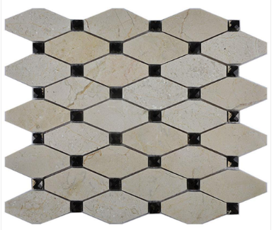 Princeton Tile Crema Marfil Blend Diamond PS006