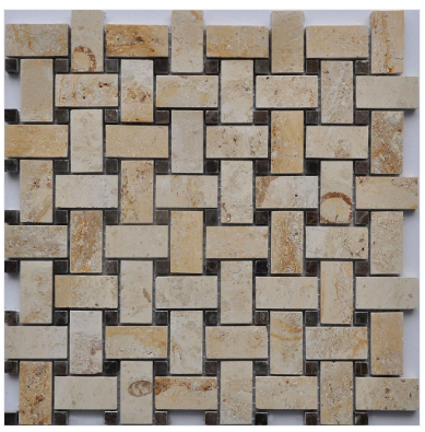 Princeton Tile Cappuccino/Dark Emperador Marble PS033