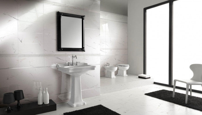 Brennero I Tuoi Marmi 8x20 Wall Tile Statuario