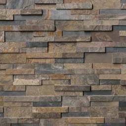 Rustic Gold 6 x 24 Ledger Panel LPNLSRUSGLD624