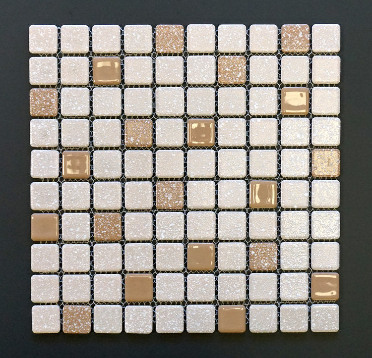 SRR 923 - Beige 1-1/8" x 1-1/8" on 12" x 12"