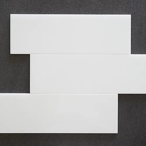 Elegant Mosaic TW25 Thassos White 4" x 12"