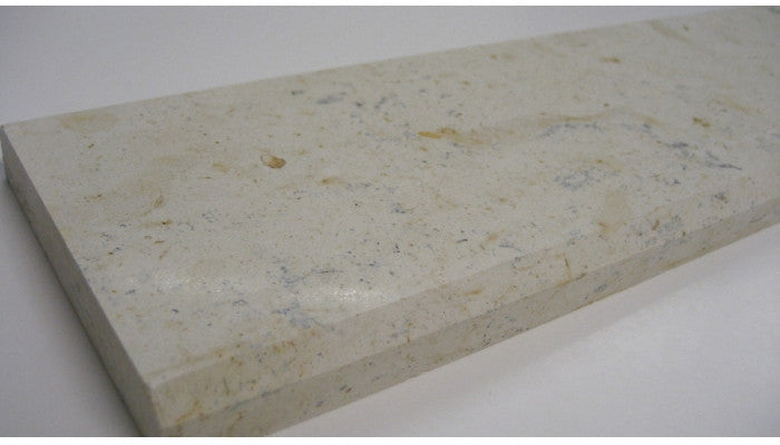 Marble Door Saddle/Threshold Italian Cream 2 Bevels (Multiple Sizes in Stock!)